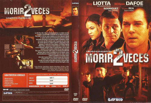 Morir 2 Veces Dvd Ray Liotta Willem Dafoe Michelle Rodriguez