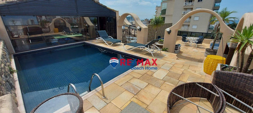 Imagem 21 de 30 de Cobertura À Venda, 450 M² Por R$ 2.000.000,00 - Praia Da Enseada Brunella - Guarujá/sp - Co0279