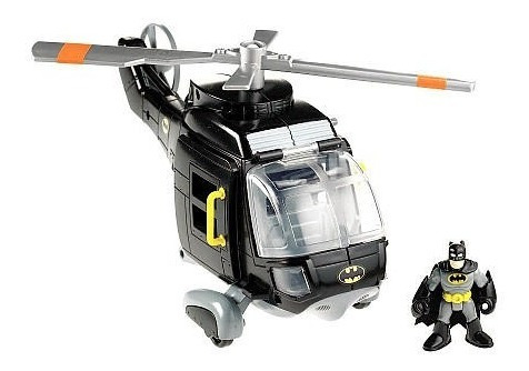 Fisher-price Imaginext Gotham City Vehicle - Batman Con Heli