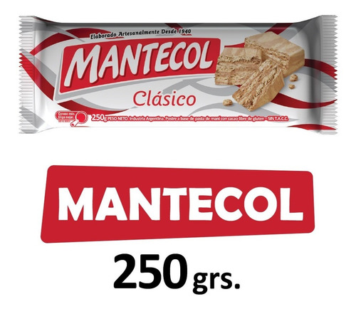 Mantecol Postre Clasico X 250g Sin Tacc Libre De Gluten 