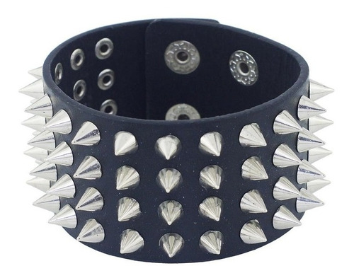 Pulseira Bracelete Punk Rock Gótico Presente