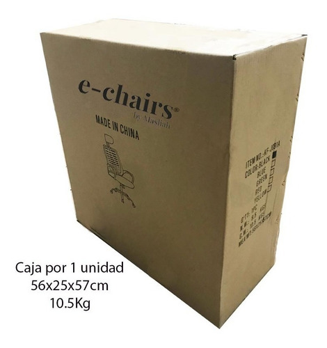 Imagen 8 de 8 de Silla Escritorio 091a Negra Unicas + Grandes + Reforz 150k