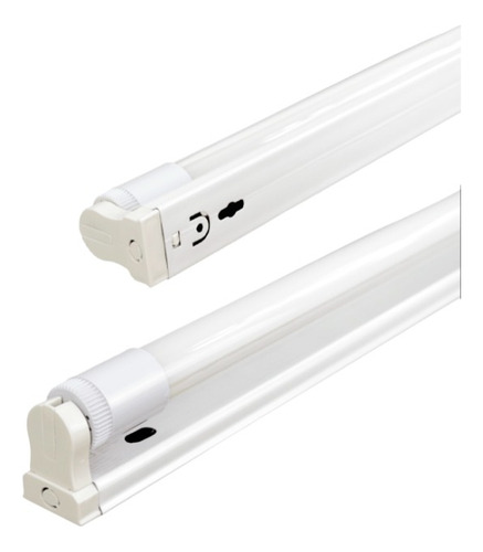 Kit Tubo Led T-8 1.20 Mts, 18 Watt, 6500k De Luz Fria