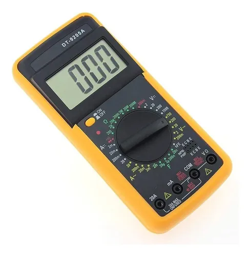 comprar Tester Multitester Multímetro Digital Medidor Volt Dt9205a 