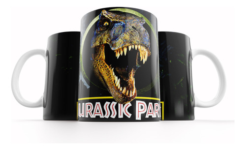 Taza De Café Parque Jurásico Dinosaurio 325ml