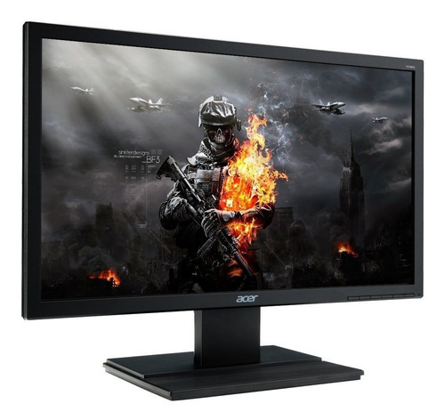 Monitor Acer V246hl 24 Full Hd (1920 X 1080) 5ms Bivolt Cor Preto 220V