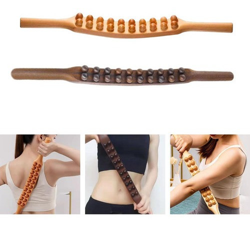 Herramienta De Masaje Gua Sha | Palo Para Raspar Madera