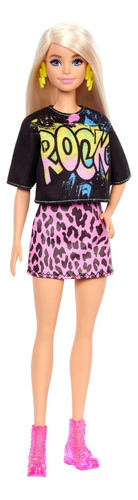Barbie Fashionista 155 com longos cabelos loiros