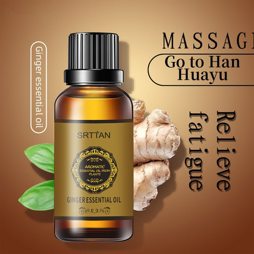Masaje De Ombligo Con Aceite De Jengibre Y Celulitis, 10 Ml