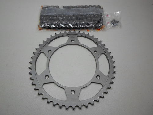 Sprocket + Cadena Compatible Con Bmw G650 Gs 10-15 Monocili 