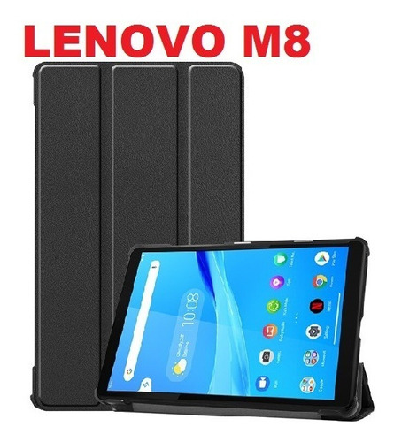 Imagen 1 de 7 de Funda Lenovo M8 Bookcover Imantada