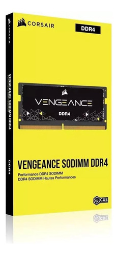 Memoria Ram Corsair Vengeance, Ddr4, 16gb, 3200mhz, Sodimm