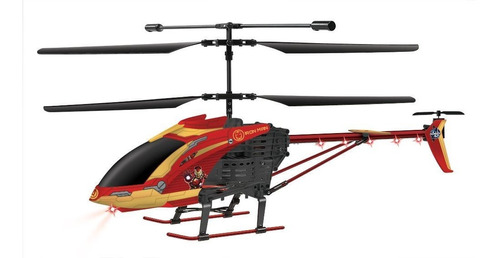 Helicóptero Iron Man A Control Remoto World Tech Toys 3.5