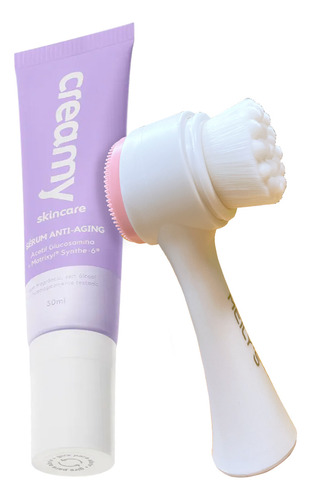 Kit Creamy Skincare Anti-aging Redutor De Linhas Sérum