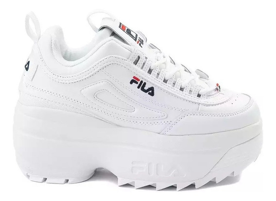 tenis blancos mujer con plataforma