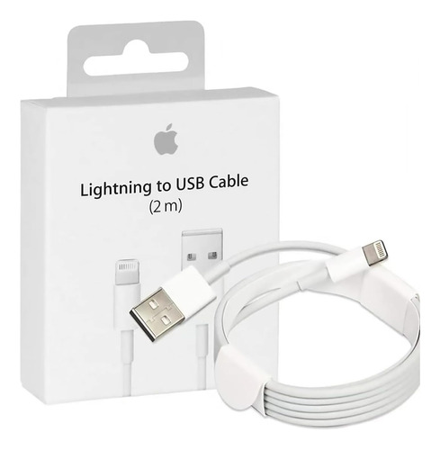 Cable Cargador Apple Usb A Lightning (2m)