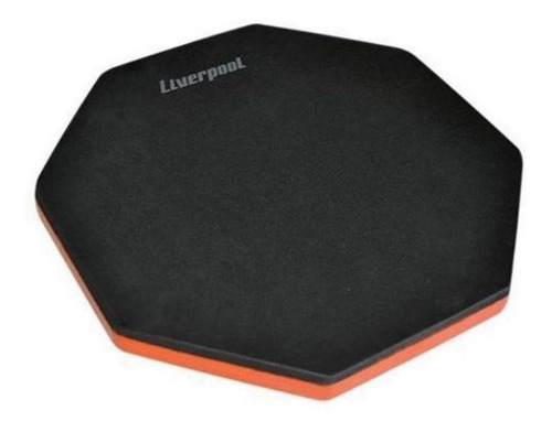 Pad Para Estudo Liverpool Practice Pad 6 Eva Cor Preto/Laranja