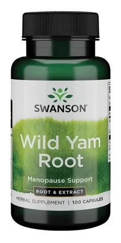 Wild Yam Root - Raiz De Ñame Salvaje 100 Capsulas 