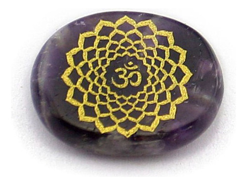 7 Peças De Pedras De Palma De Cristal De Energia Reiki