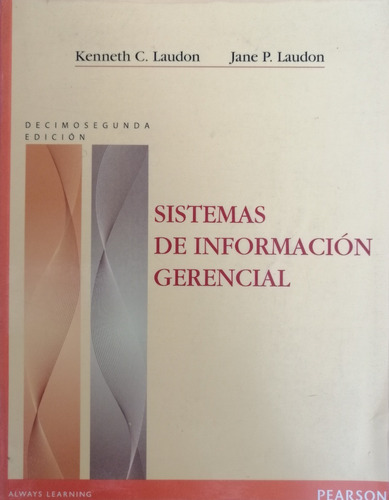 Libro Fisico Sistemas De Informacion Gerencial Laudon