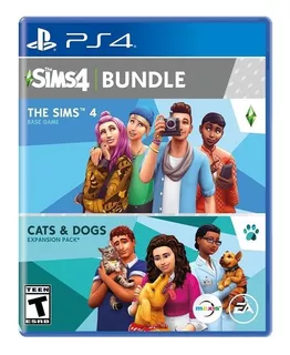 The Sims 4 Bundle Cats & Dogs Expansion Pack Ps4