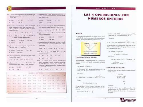 Manual De Preparación Pre Universitaria Aritmética Formulas