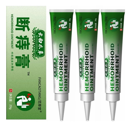 3×crema For Hemorroides A Base De Hierbas Chinas Gh8g Pomada