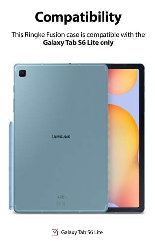 Imagen 4 de 6 de Funda Samsung Galaxy Tab S6 Lite Fusion Anti Golpes