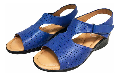 Imagen 2 de 2 de San Crispino Sandalias Azules 52