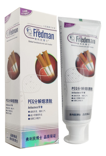 110g De Higiene De Carvão Vegetal Creme Dental Branco Para H