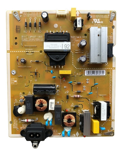 Tarjeta Fuente De Poder Lg 43un7300aud / Eax68304102 (1.0) (Usado)