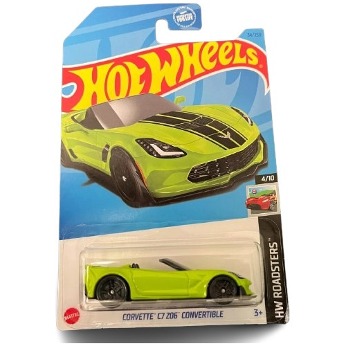 Hot Wheels Corvette C7 Z06 Convertible Verde (2023) Usa