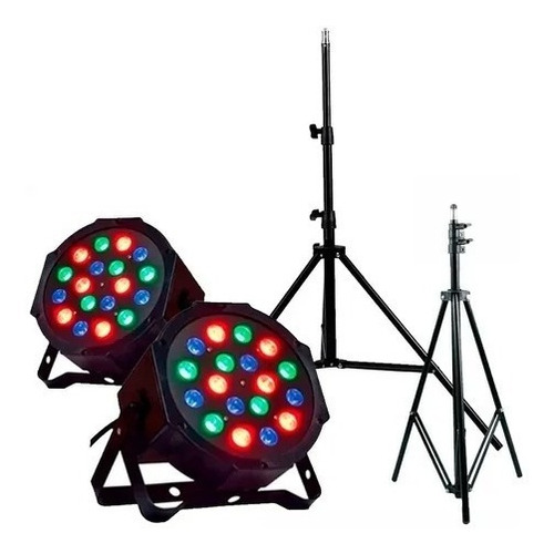 Kit 2 Luces Proton + 2 Tripodes Soporte Iluminacion