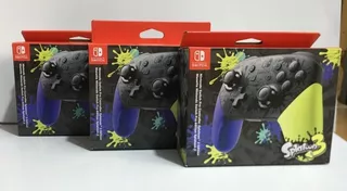 Mando Pro Controller Nintendo Switch Edicion Splatoon