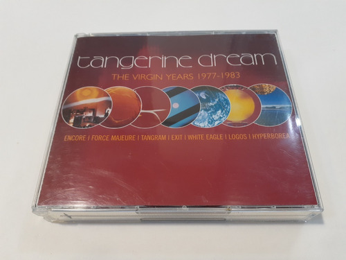 The Virgin Years 1977-1983, Tangerine Dreams 5cd 2012 Eu Nm