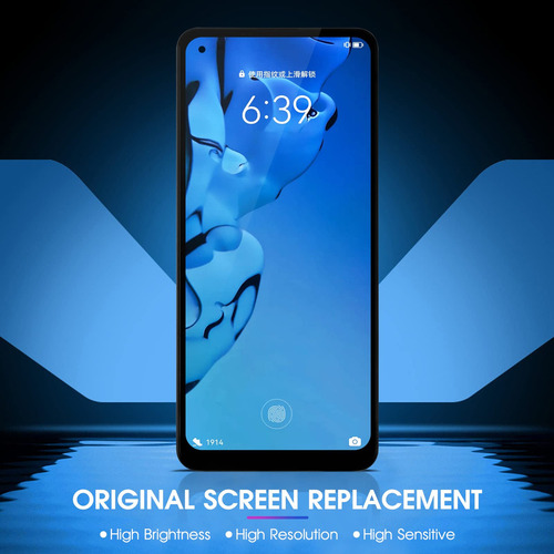 Conjunto de pantalla y pantalla LCD táctil Para Samsung Galaxy A22 5g Con Marco Sm-a226b, Sm-a226b/ds, Sm-a226b/dsn, Sm-a226br, Sm-a226br/n, Sm-a226l