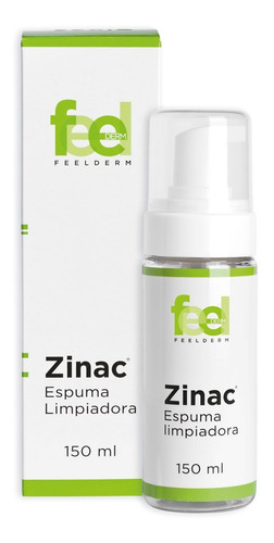 Zinac Espuma Limpiadora 150 Ml.