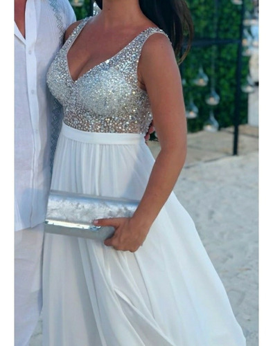 Vestido Blanco Talla Chica 