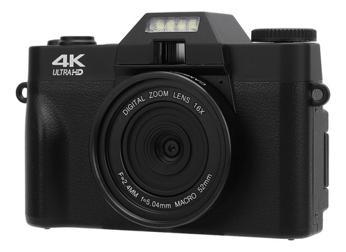 Cámara Digital 4k Para Fotografía, Vlogs De 56 Mp, 3 Pulgada