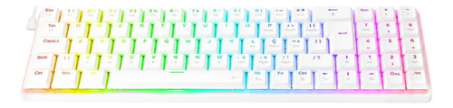Teclado Gamer Mecânico Ashe Rgb Lunar Switch Azul Redragon