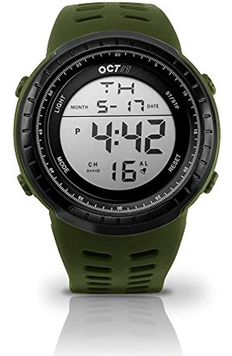 Oct17 Reloj Deportivo Digital Para Hombre, Para Hombre, Para