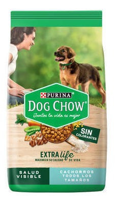 Dog Chow Sin Colorantes Cachorros 22,7 Kg