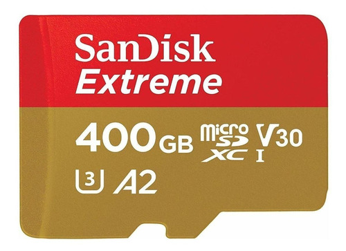 Micro Sd Sandisk Extreme 400gb, Video 4k Ideal Gopro Y Dron