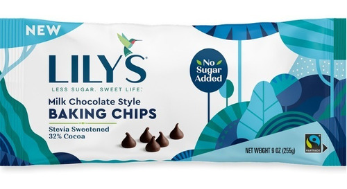 Lily´s Chispas De Chocolate Sin Azúcar  32% Cocoa 255g Se