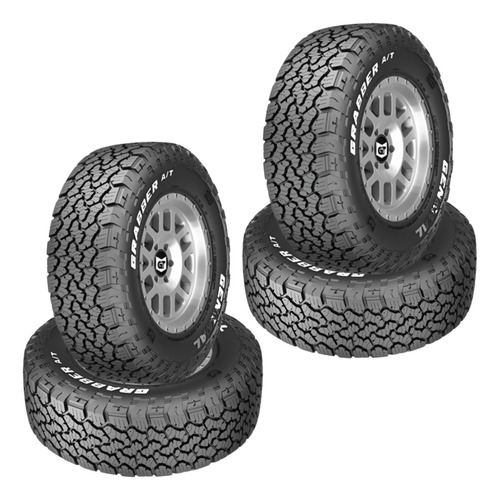 Set De 4 Llantas 215/75r15 100s Fr Grabber A/tx