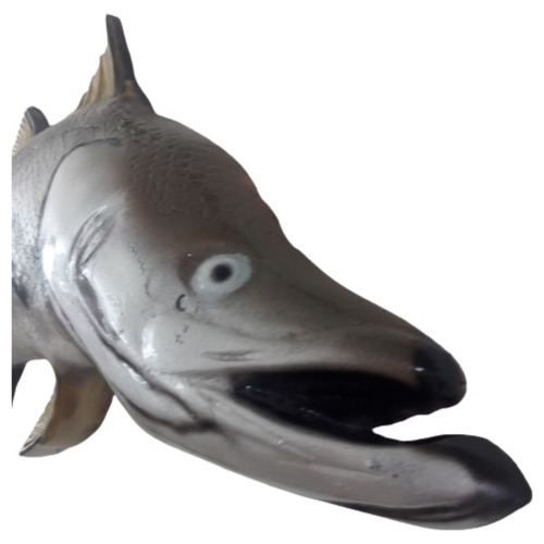 Peixe Robalo Flexa 75 Cm Em Resina