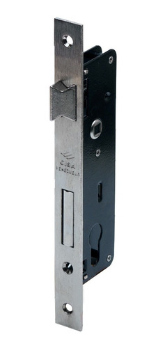 Imagen 2 de 8 de Cerradura De Embutir Cisa 83 Con 3 Llaves 35 Mm