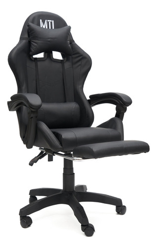 Silla Gamer Computadora Ergonomica Cuero Sintetico Reforzada