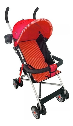 Baby Kits - Coche Bastón Junior G310 - Rojo