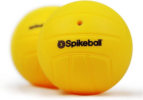 Spikeball Paquete Dos Pelotas Color Amarillo 